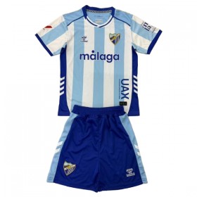 Fotbalový Komplet Malaga Dětské Domácí 2025-26 Krátký Rukáv (+ trenýrky)